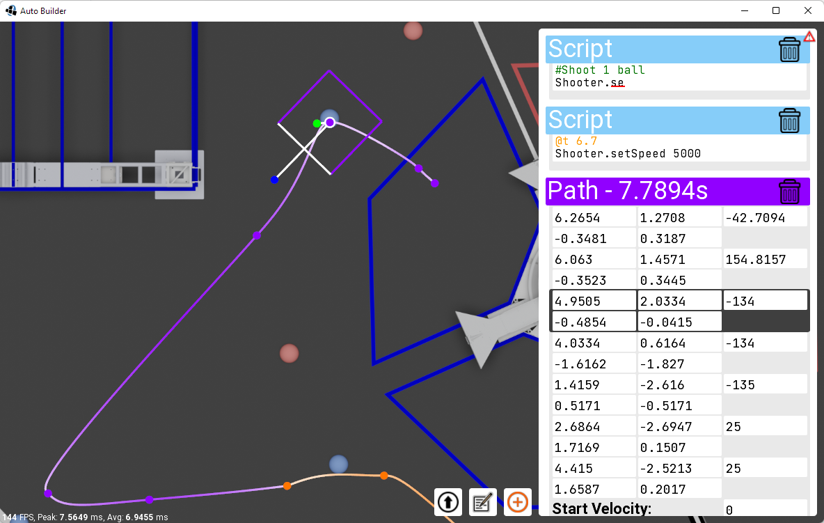 An screenshot of the AutoBuilder UI